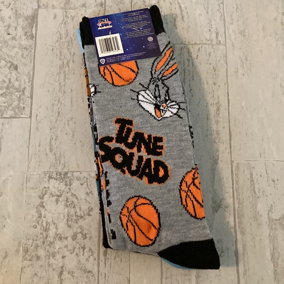 Space Jam A New Legacy Bugs Bunny Tune Squad Crew Socks Set - Picture 3 of 5